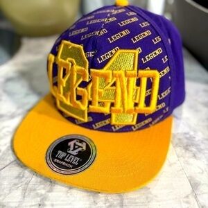 Kobe bryant Legend SnapBack Hat by top level